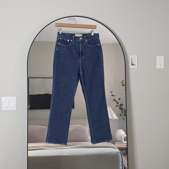 Madewell Slim Demi-Boot High Rise Jeans, Size 26 - Picture 4 of 14